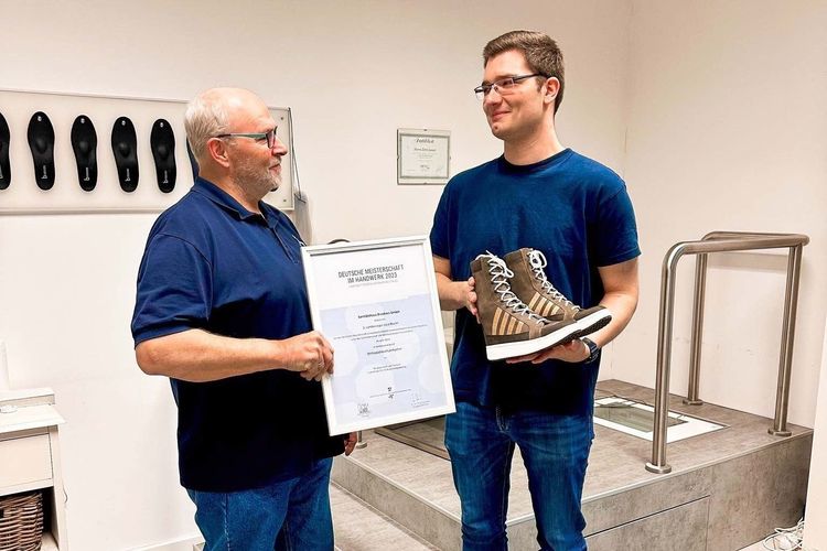 2. Landessieger NRW Orthopädieschuhmacher