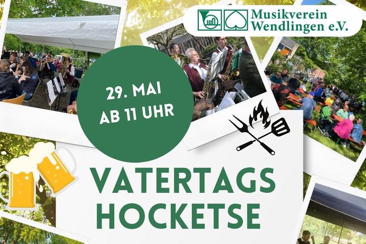 Vatertagshocketse im Vereinsheim an der Lauter