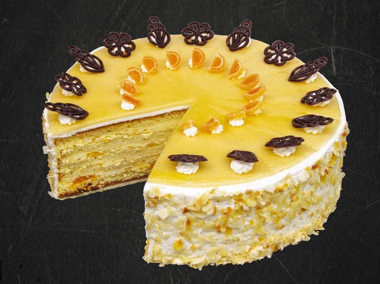 Beispielbild für Mandarinen-Crèmetorte