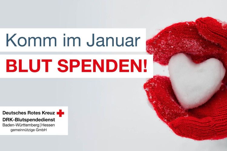 Blut ist nicht künstlich herstellbar und wird täglich dringend benötigt