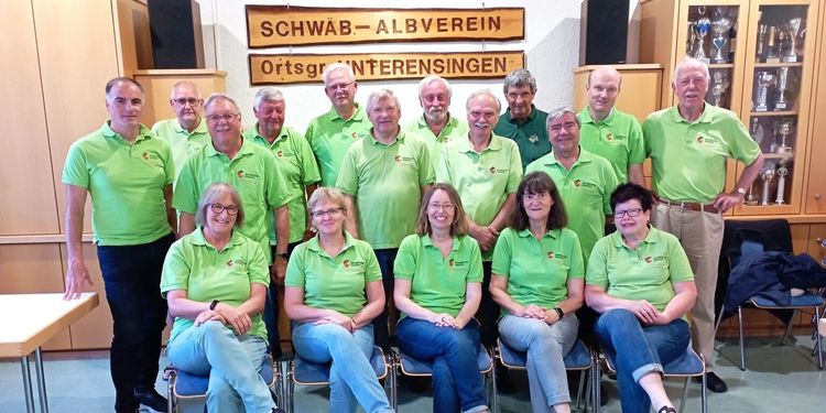 Das Team von Schwäbischer Albverein Ortsgruppe Unterensingen 