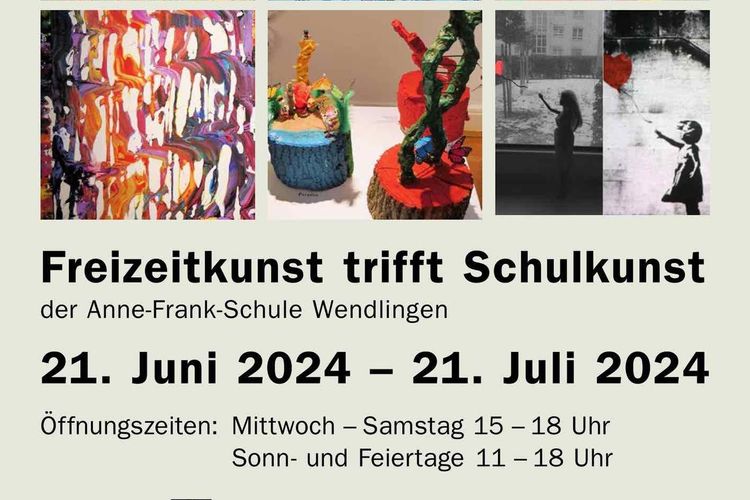 Freizeitkunst trifft Schulkunst