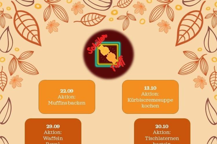 Das neue Schülertreffprogramm ist da!