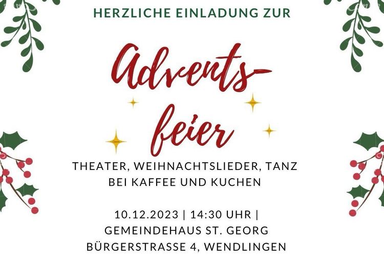 Adventsfeier