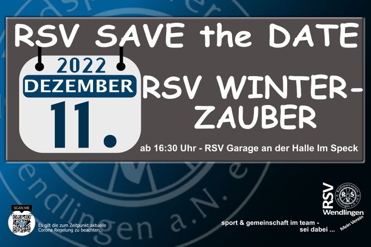 RSV-Winterzauber am Sonntag, 11.12.2022