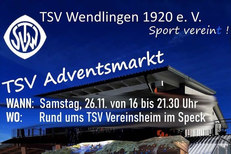 Adventsmarkt beim TSV!