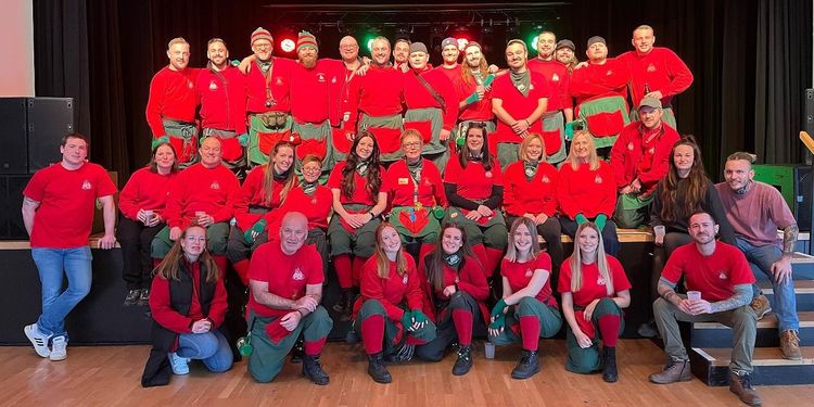 Das Team von Narrenzunft D'Gartenzwergla Unterensingen e. V.