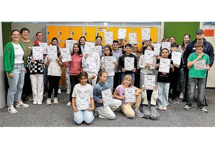 Zertifikate für Spielstarke Schüler*innen