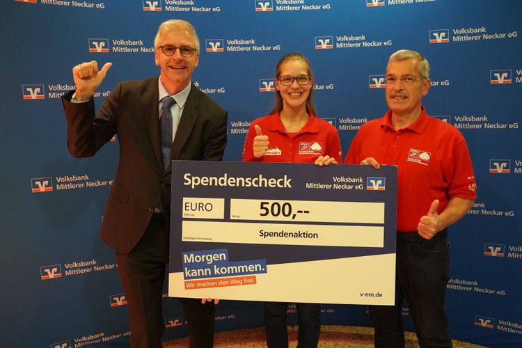 Spendenaktion „Gemeinsam mehr bewegen!“ 