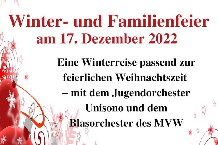 Winter- und Familienfeier