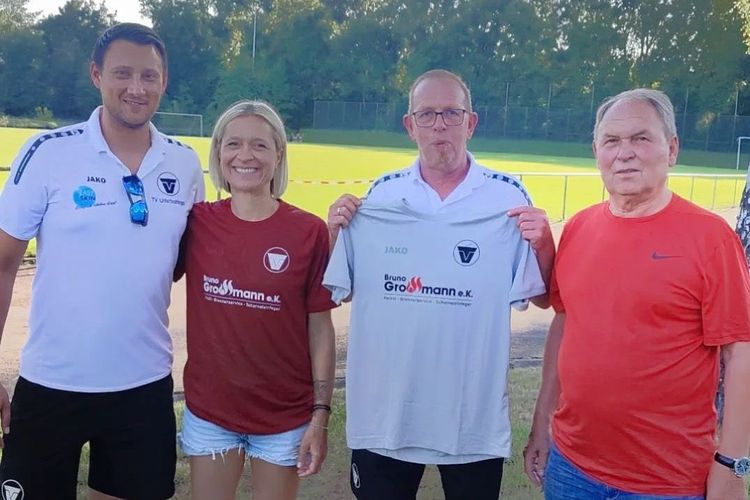 Neuer Hauptsponsor Bruno Großmann