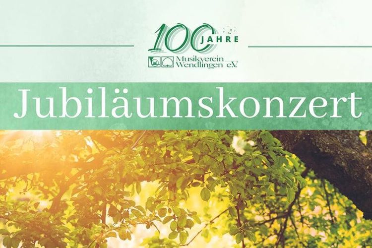 Wir laden Sie alle herzlich ein zu unserem Jubiläumskonzert