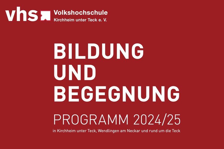 Neues vhs-Programm und Schließzeiten
