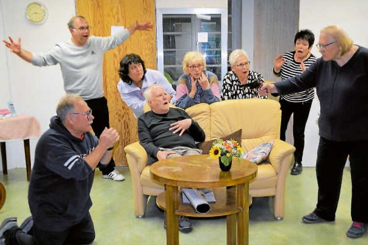 Wendlinger Sackbendl-Komede im Probenstress