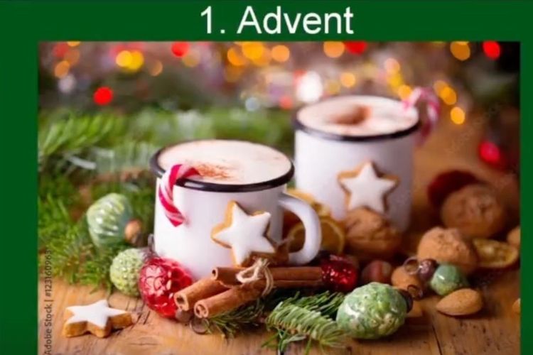 Adventskaffee Sonntag, 27.11. ab 14 Uhr