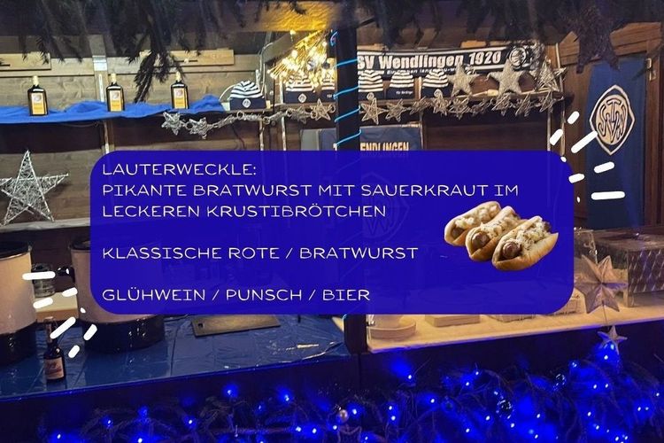 Unsere Aktiven auf dem Wendlinger Weihnachtsmarkt!