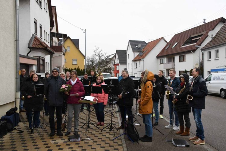 Überraschungsständchen für Anneliese Stierl