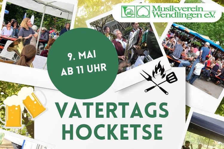 Einladung zur Vatertagshocketse