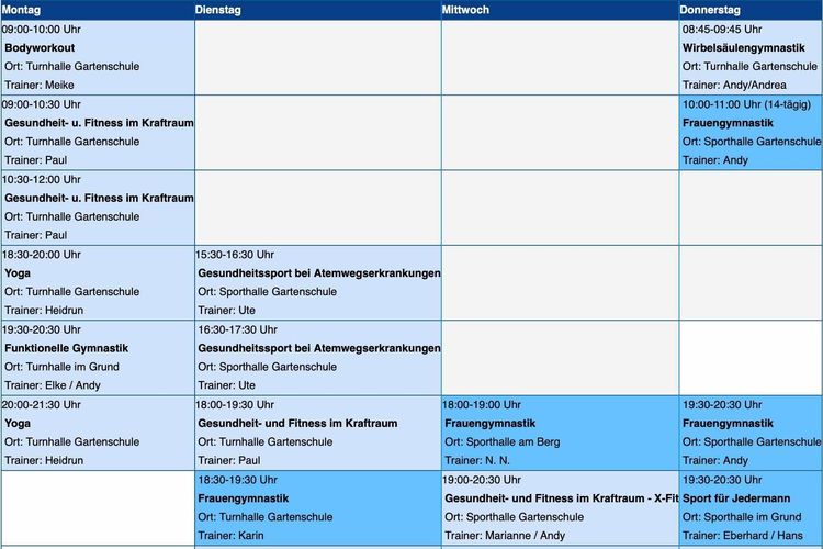 Abt. Gesundheitssport