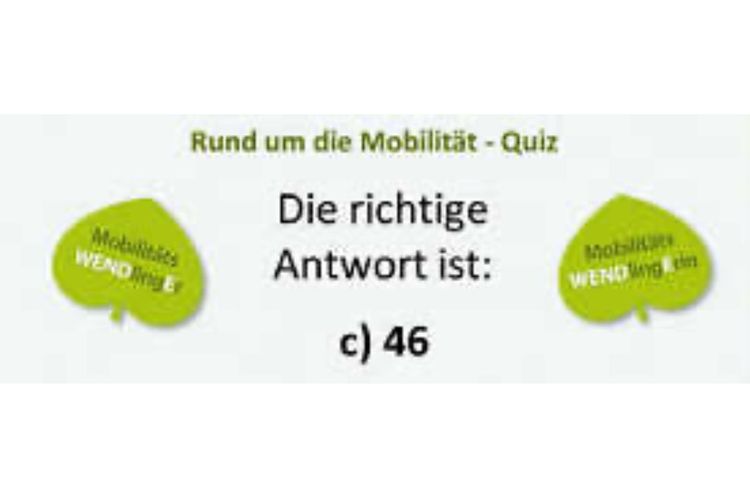 Auflösung Mobilitätsquizz