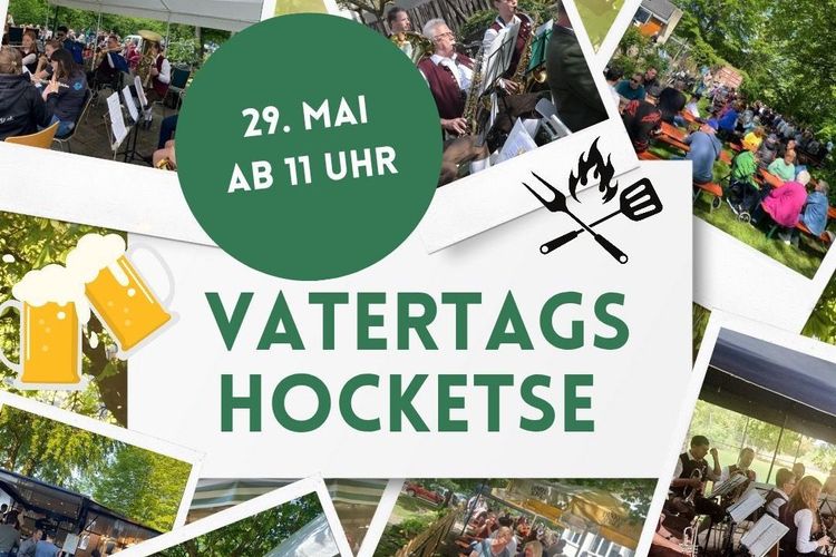 Vatertagshocketse im Vereinsheim