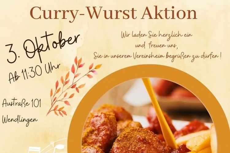Curry-Wurst Aktion am 03.10.