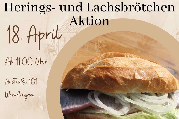 Herings- und Lachsbrötchen-Aktion am Karfreitag