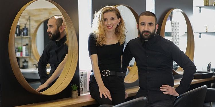 Das Team von Salon Scherenblatt 