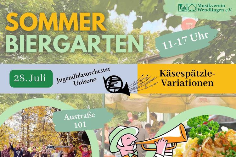 Sommerbiergarten am 28.7.