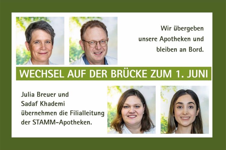 Wechsel auf der Brücke