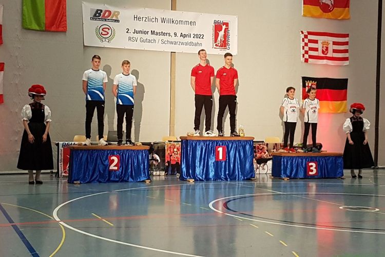 Neue Bestmarke für Raphael und Gabriel Heinz beim 2. Junior Masters