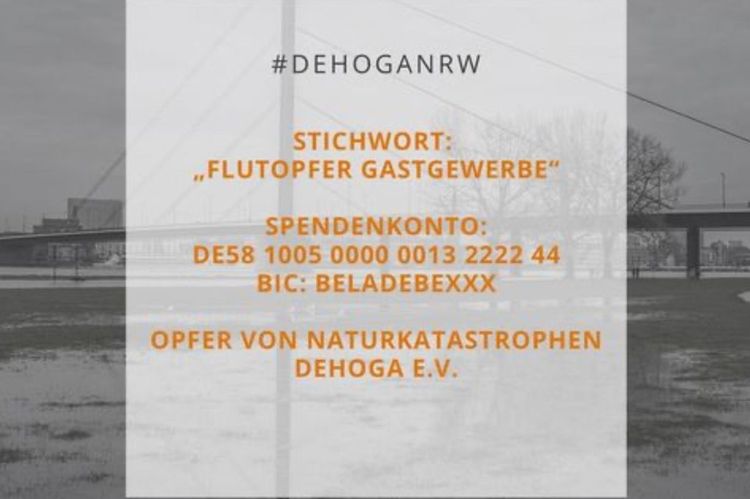 DEHOGA richtet Spendenkonto für betroffene Betriebe ein!