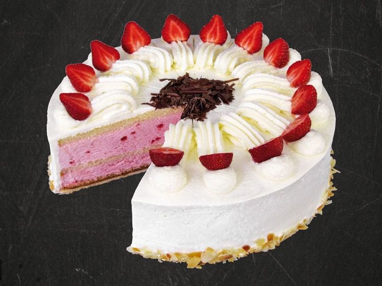 Beispielbild für Erdbeer-Sahnetorte