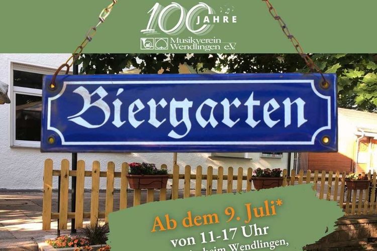 Sommerbiergarten an der Lauter