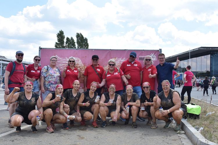 Der MVU beim Muddy Angel Run in Stuttgart 