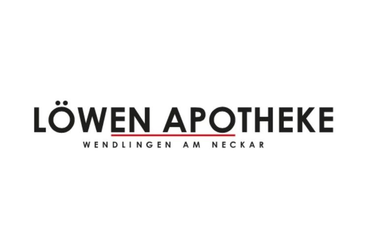 Kachelbild von Löwen Apotheke Wendlingen