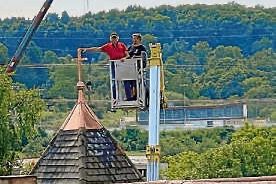 Eine neue Turmspitze für die Jakobskirche