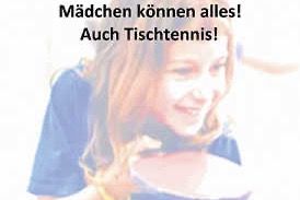 Mädchen-Tischtennis