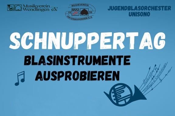 Schnuppertag: Blasinstrumente zum Ausprobieren