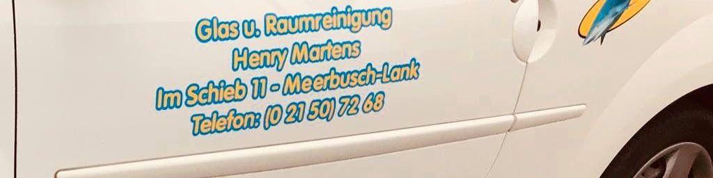 Titelbild von GLAS- UND RAUMREINIGUNG MARTENS