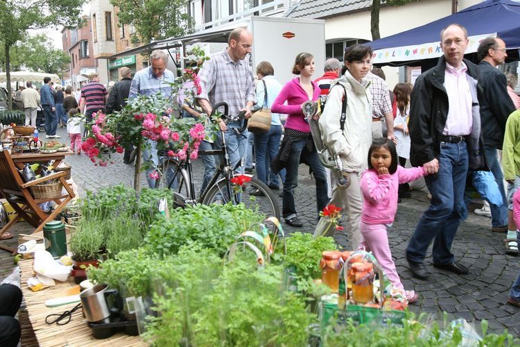 Am 22. Mai geht in Lank-Latum der Meerbuscher Öko-Markt wieder in Szene