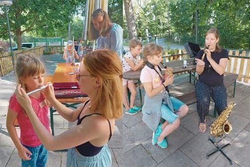 Du willst ein Instrument aus dem Orchester ausprobieren oder lernen?