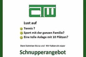Tennis zum Reinschnuppern