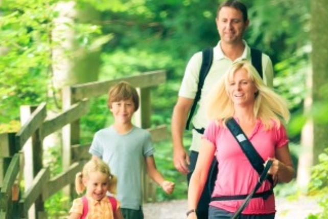 Wandern auf dem Wasserfallsteig 