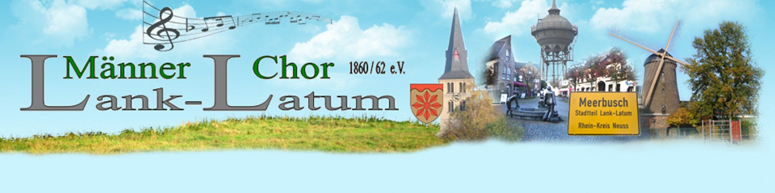 Titelbild von Männerchor Lank-Latum 1860/62