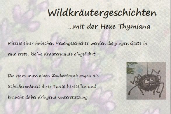 WILDKRÄUTERGESCHICHTEN