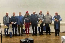 Weihnachtsfeier und Ehrungen