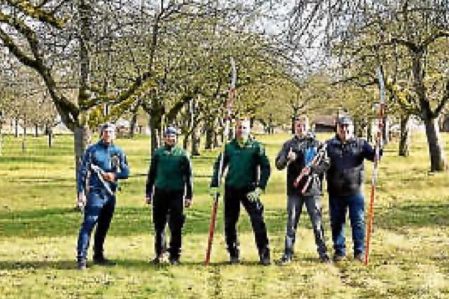 Streuobstwiesenpflege mit dem OGV