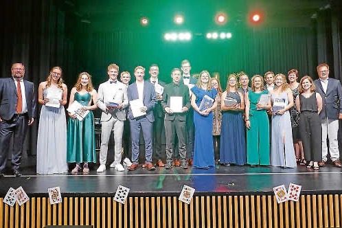 Feierliche Zeugnisverleihung mit Abiturfeier