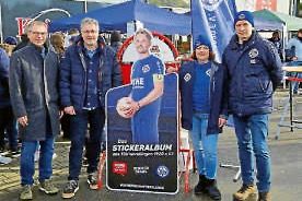 Erfolgreiches KickOff für unser Stickeralbum